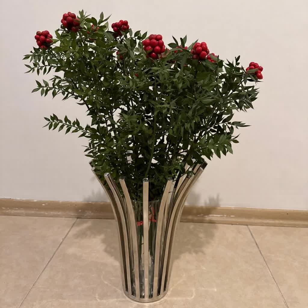 Product showcase before AI editing - Original floral arrangement